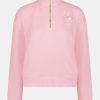 Sugarplum Lattice Half Zip Sweatshirt