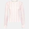 Daisy Heart Stripe Rosemary Top