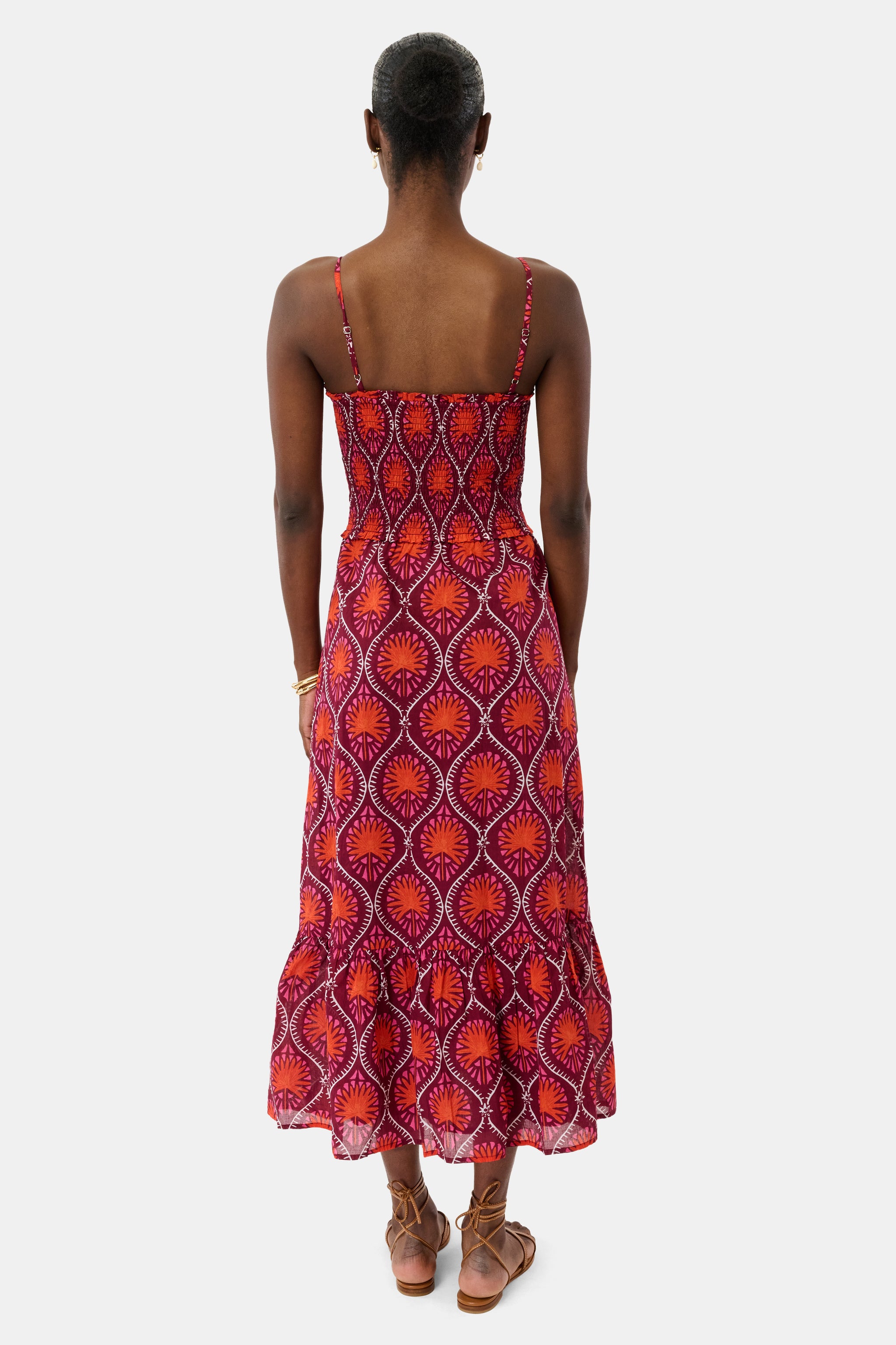Palm Fronds Briar Dress