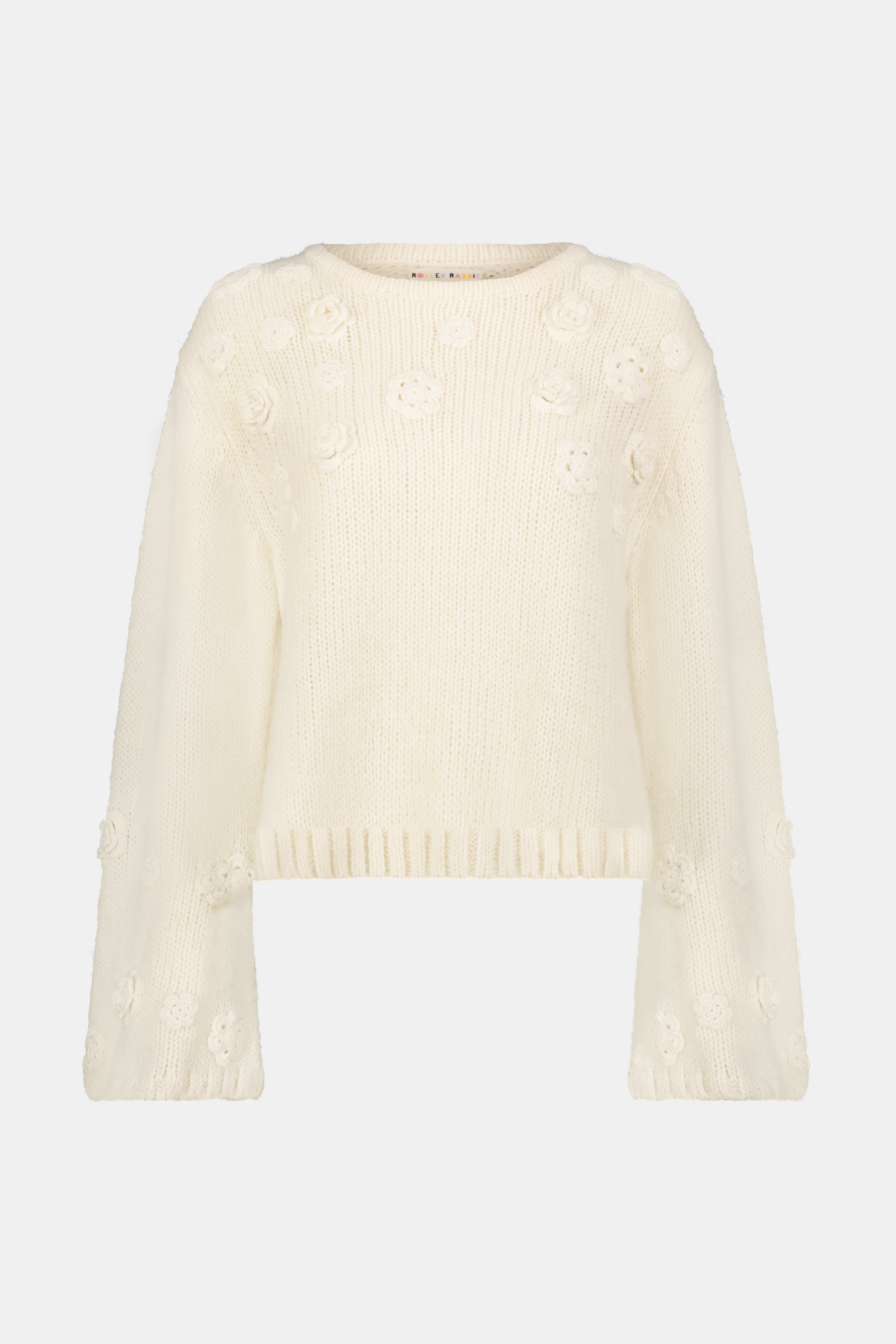 Crochet Floral Quinn Sweater