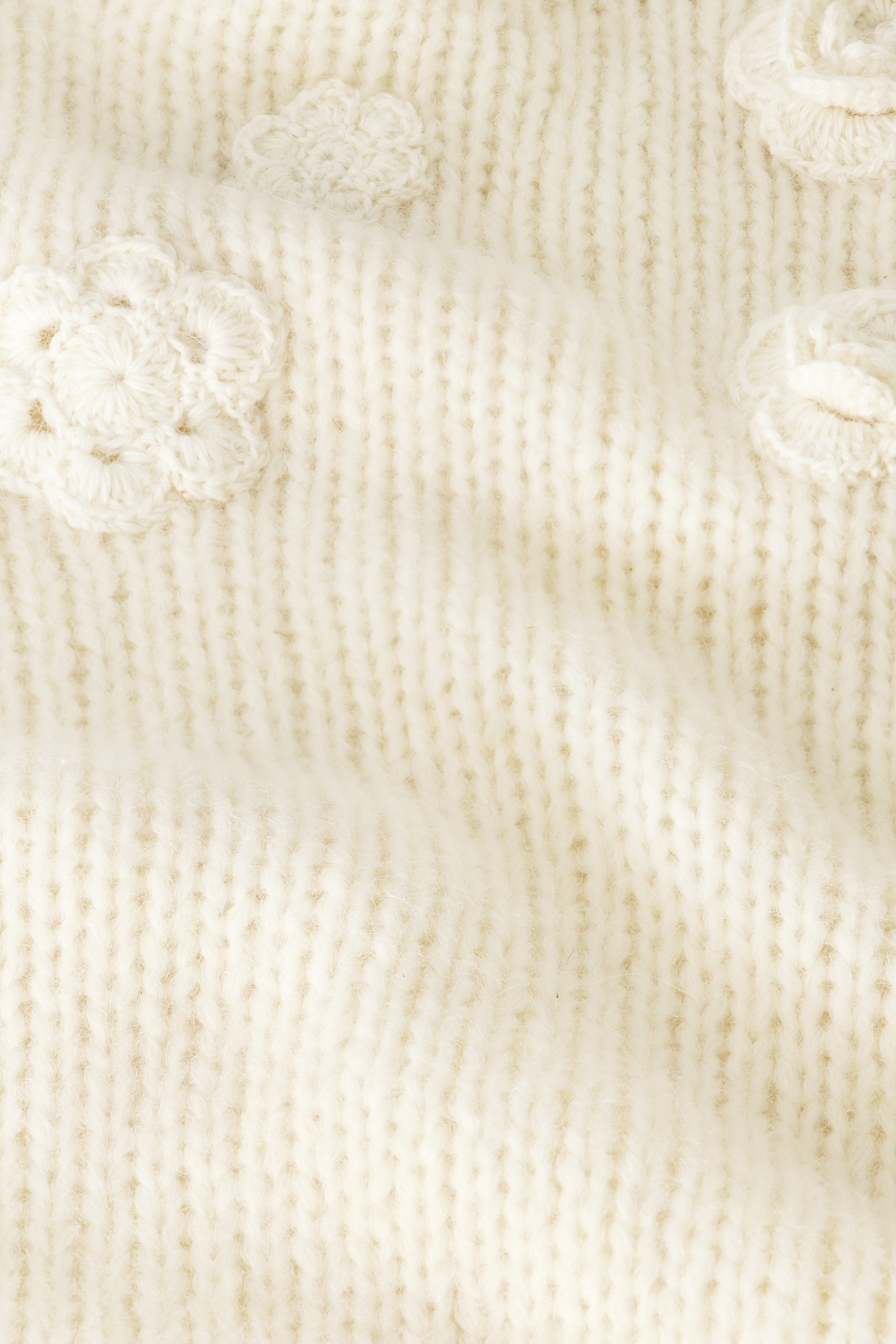 Crochet Floral Quinn Sweater