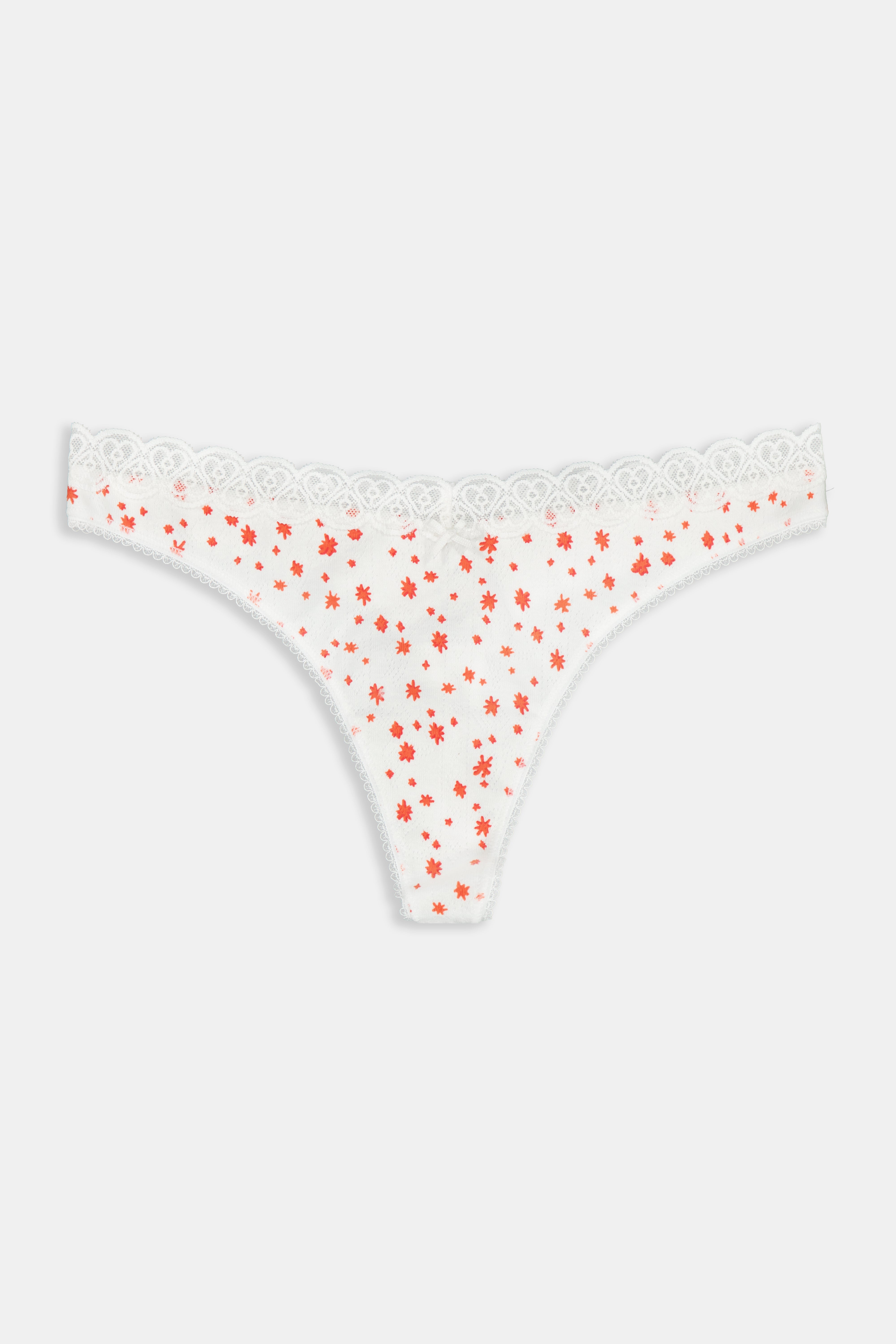 Étoiles Pointelle Banks Thong