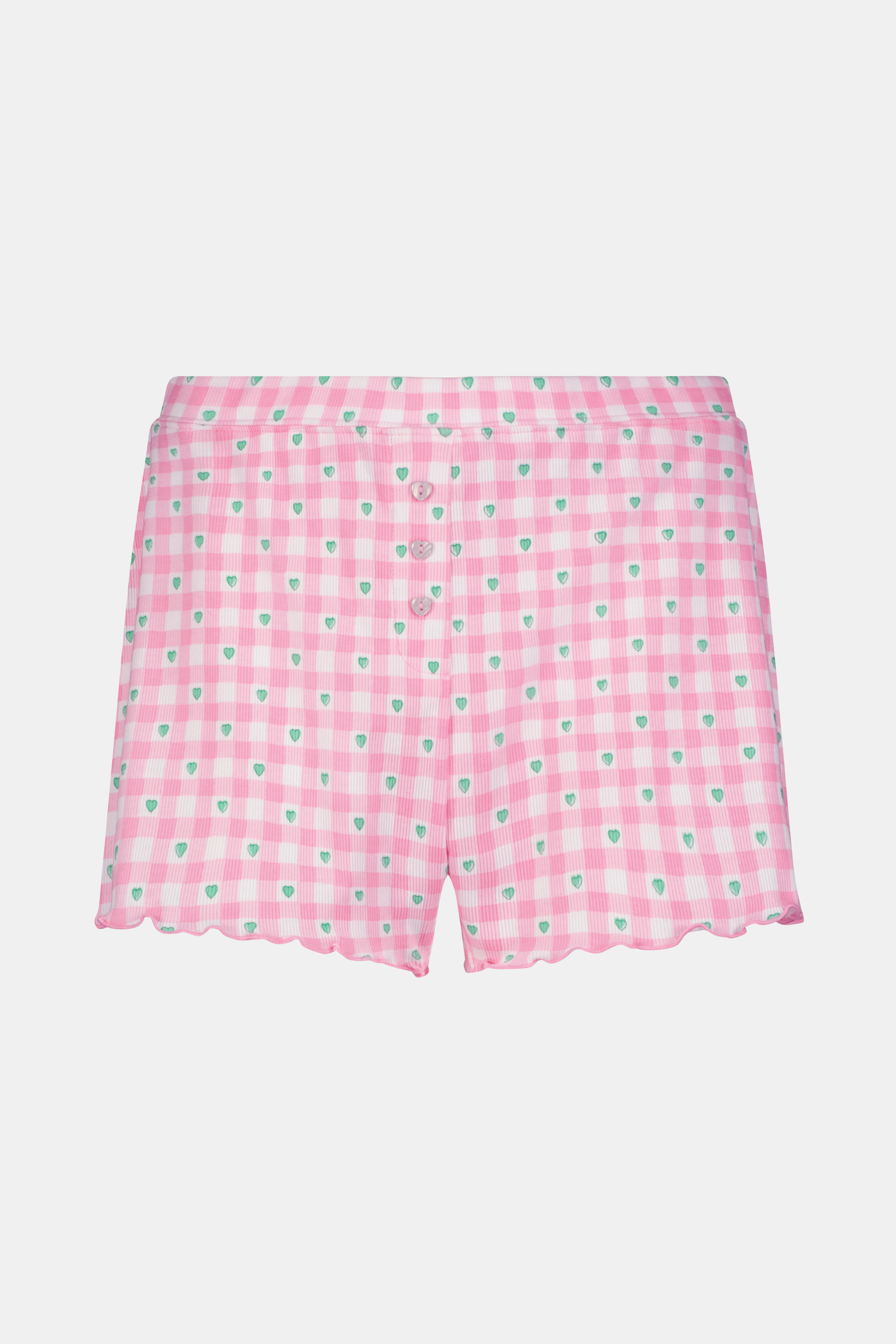 Gingham Hearts Sullivan Shortie
