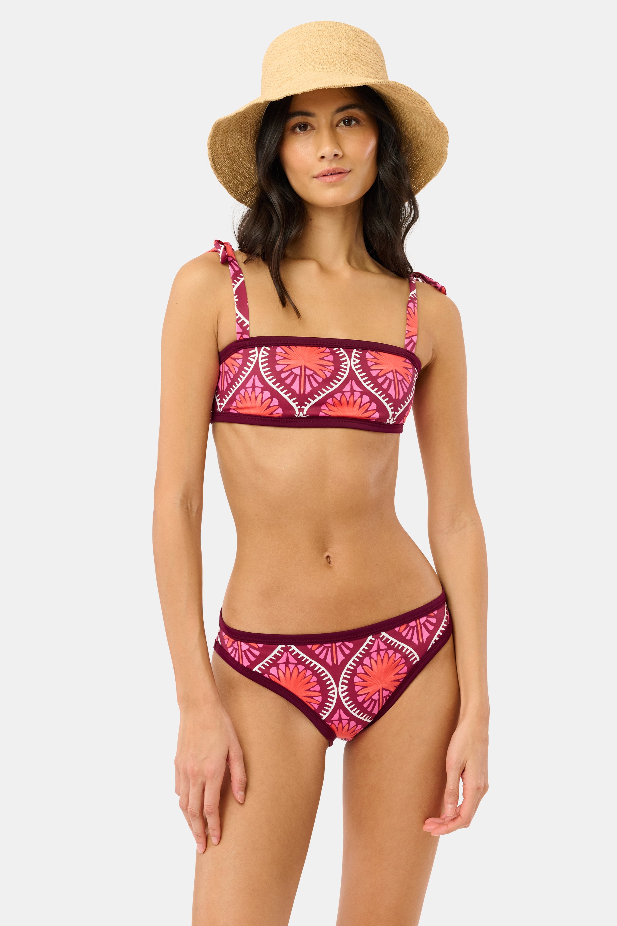 Palm Fronds Oceana Bikini Top