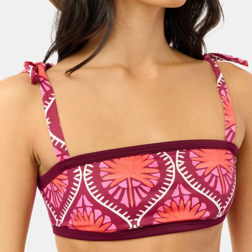 Palm Fronds Oceana Bikini Top