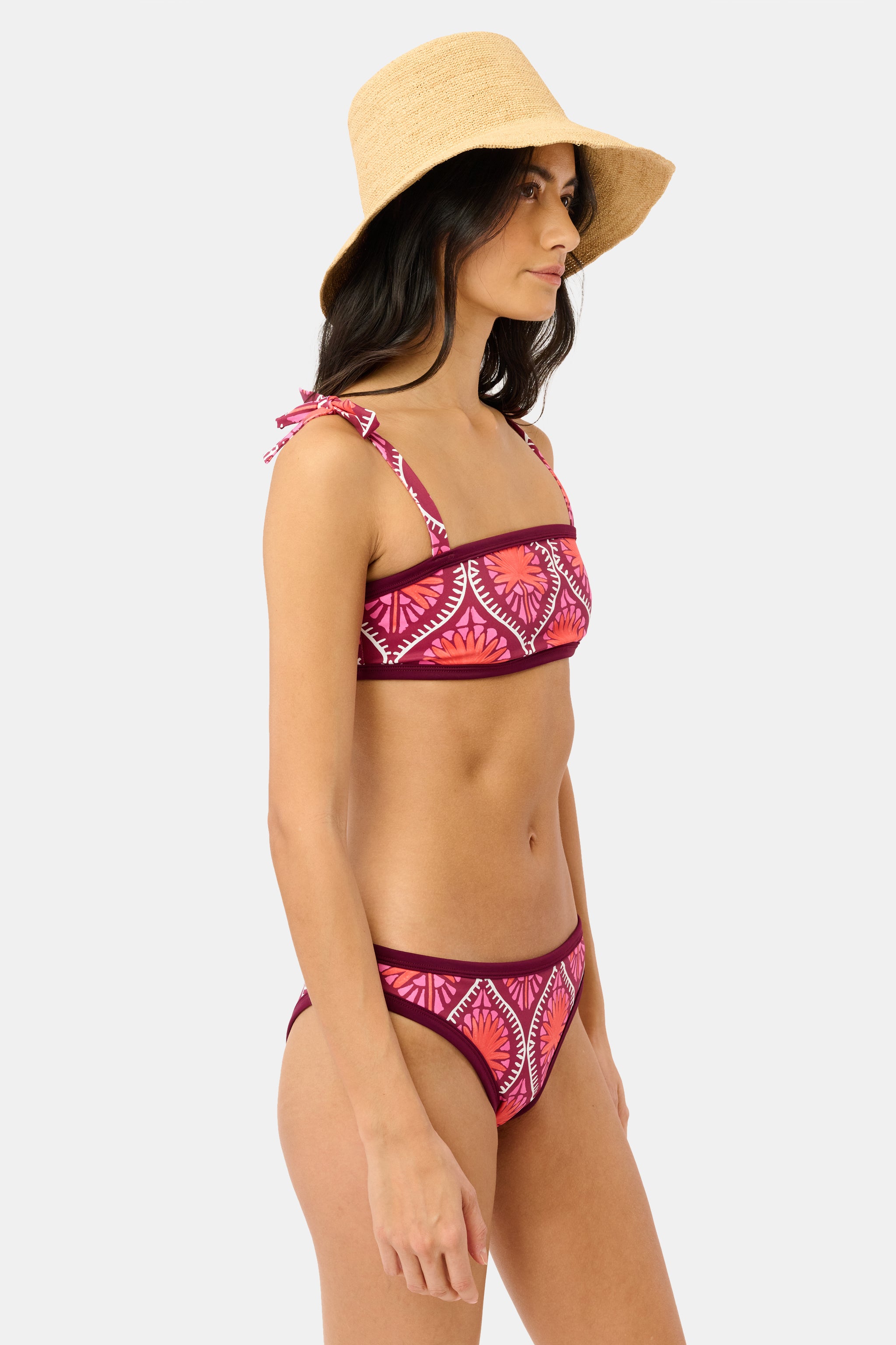 Palm Fronds Oceana Bikini Top