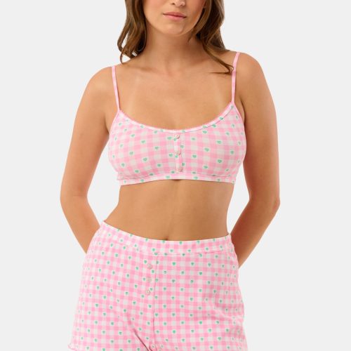 Gingham Hearts Chrystie Bralette