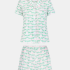 Cheetah Hearts Wyatt Polo Pajamas