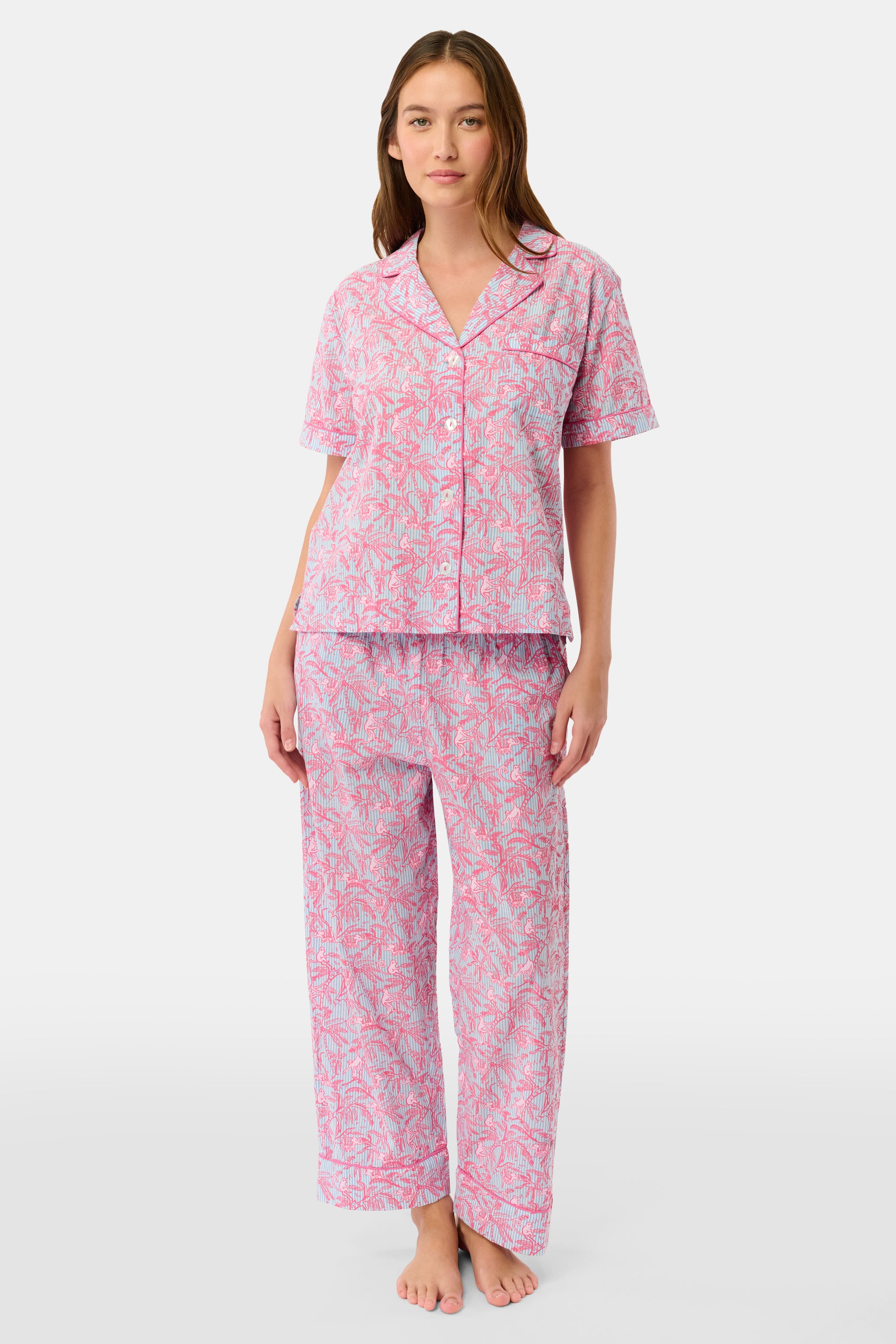 Jungle Toile Stripe Liza Set