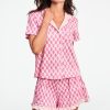 Daisy Paisley Wyatt Polo Pajamas