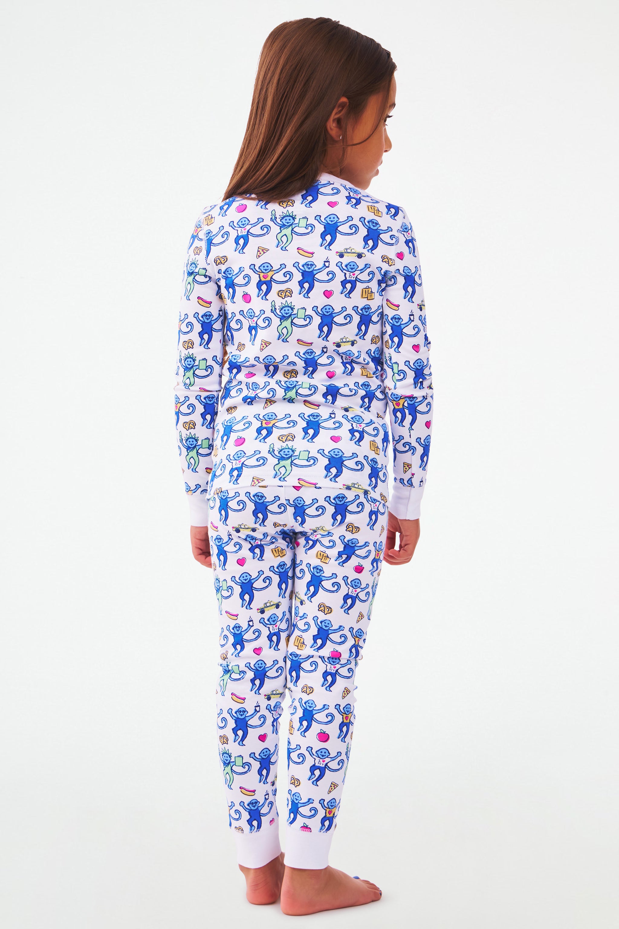 Kids NY Monkey Pajamas