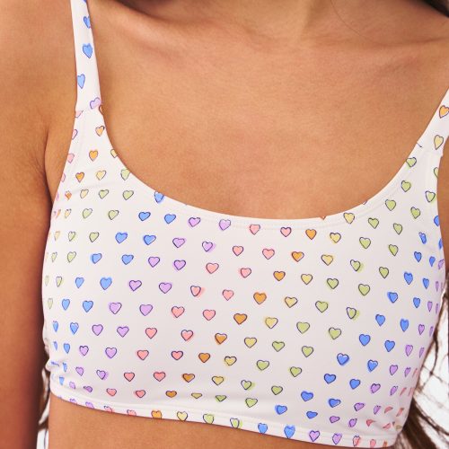 Kids Disco Hearts Cora Bikini