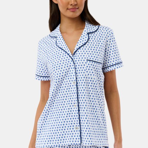 Hearts Polo Pajamas