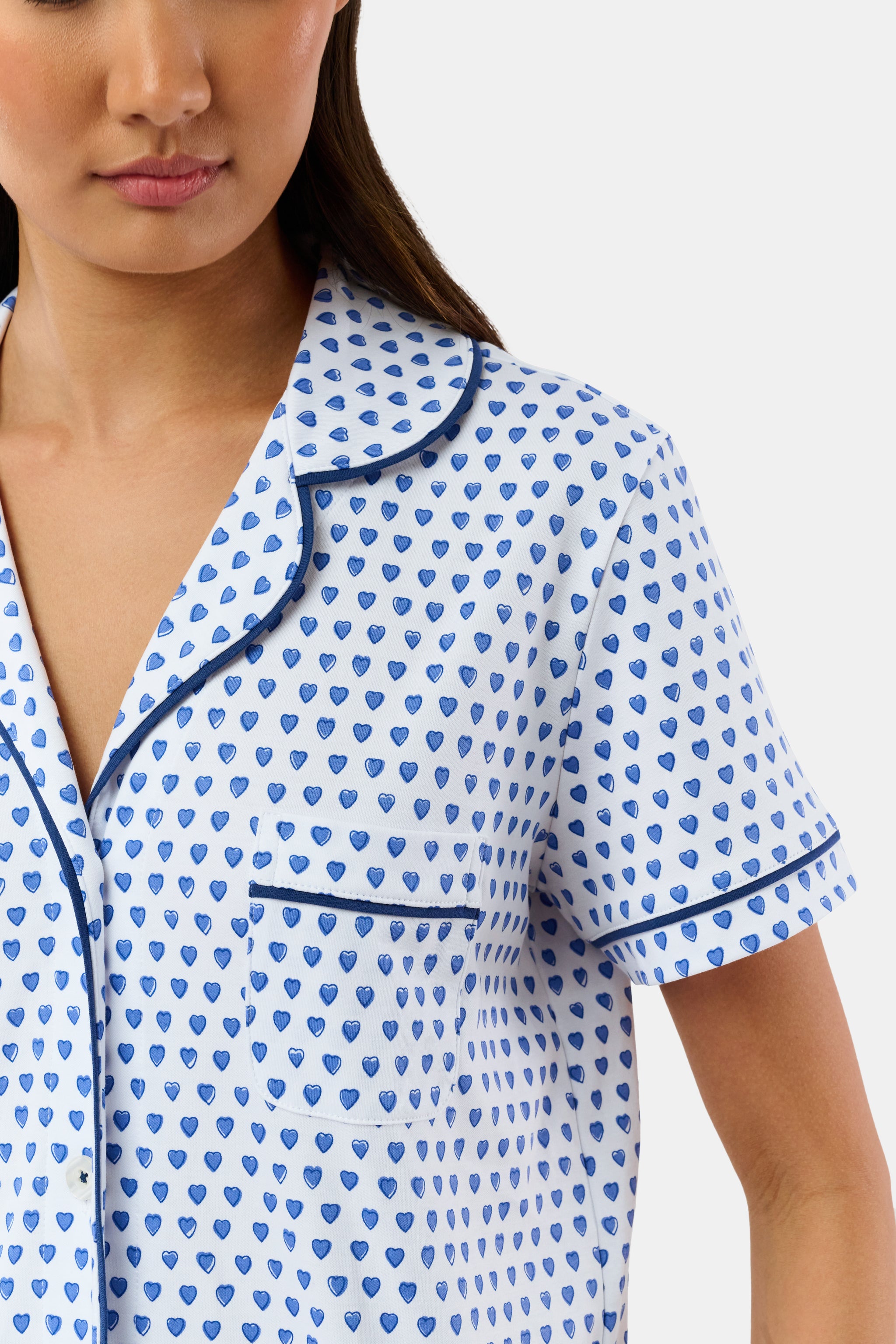 Hearts Polo Pajamas