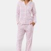 Hearts Long Sleeve Polo Pajamas