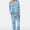 Monkey Long Sleeve Polo Pajamas