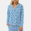 Monkey Long Sleeve Polo Pajamas