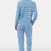 Monkey Long Sleeve Polo Pajamas