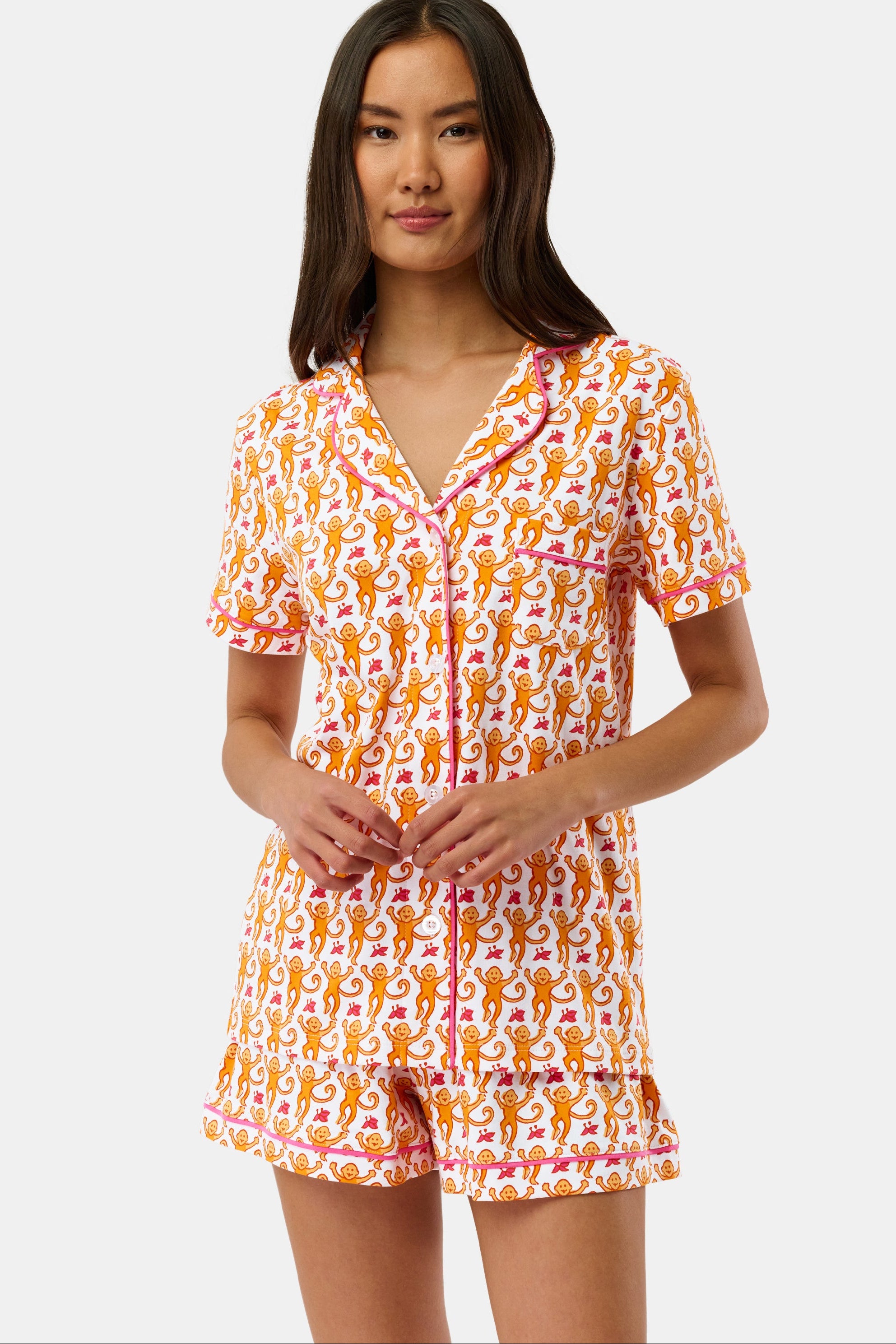 Monkey Polo Pajamas