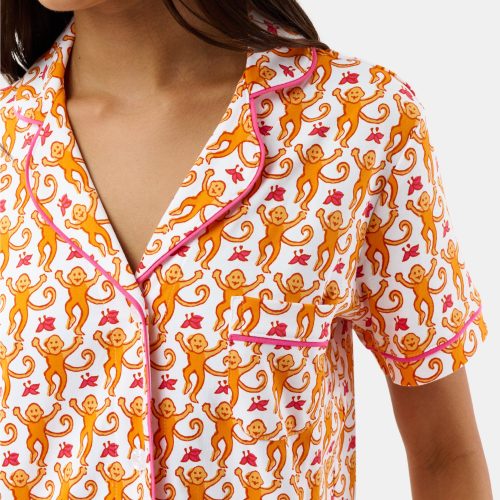 Monkey Polo Pajamas