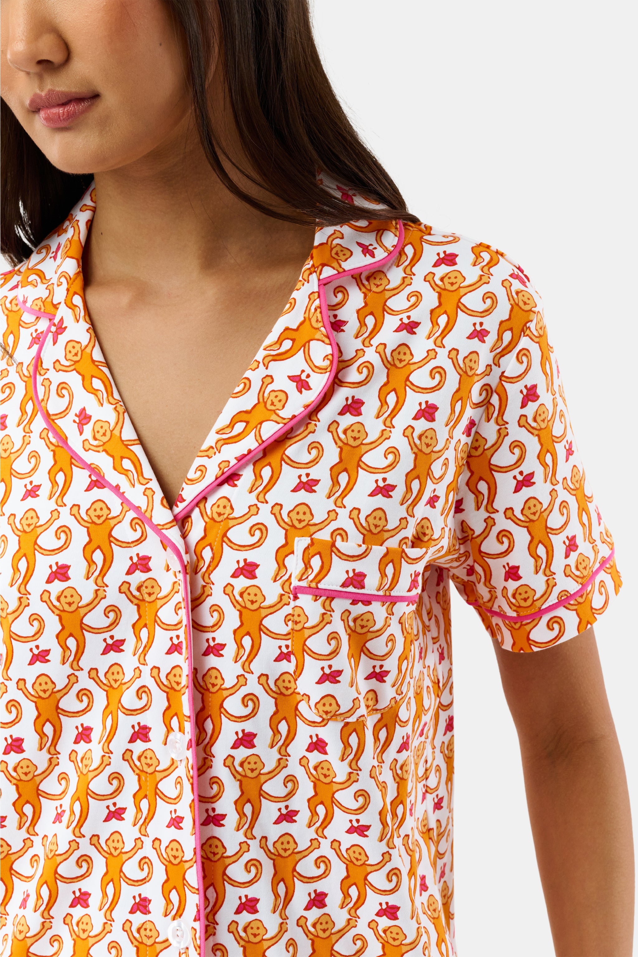 Monkey Polo Pajamas