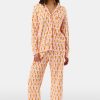Monkey Long Sleeve Polo Pajamas