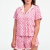 Daisy Paisley Wyatt Polo Pajamas
