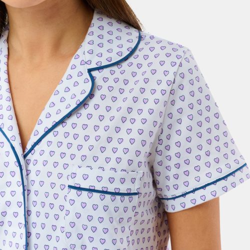 Hearts Polo Pajamas