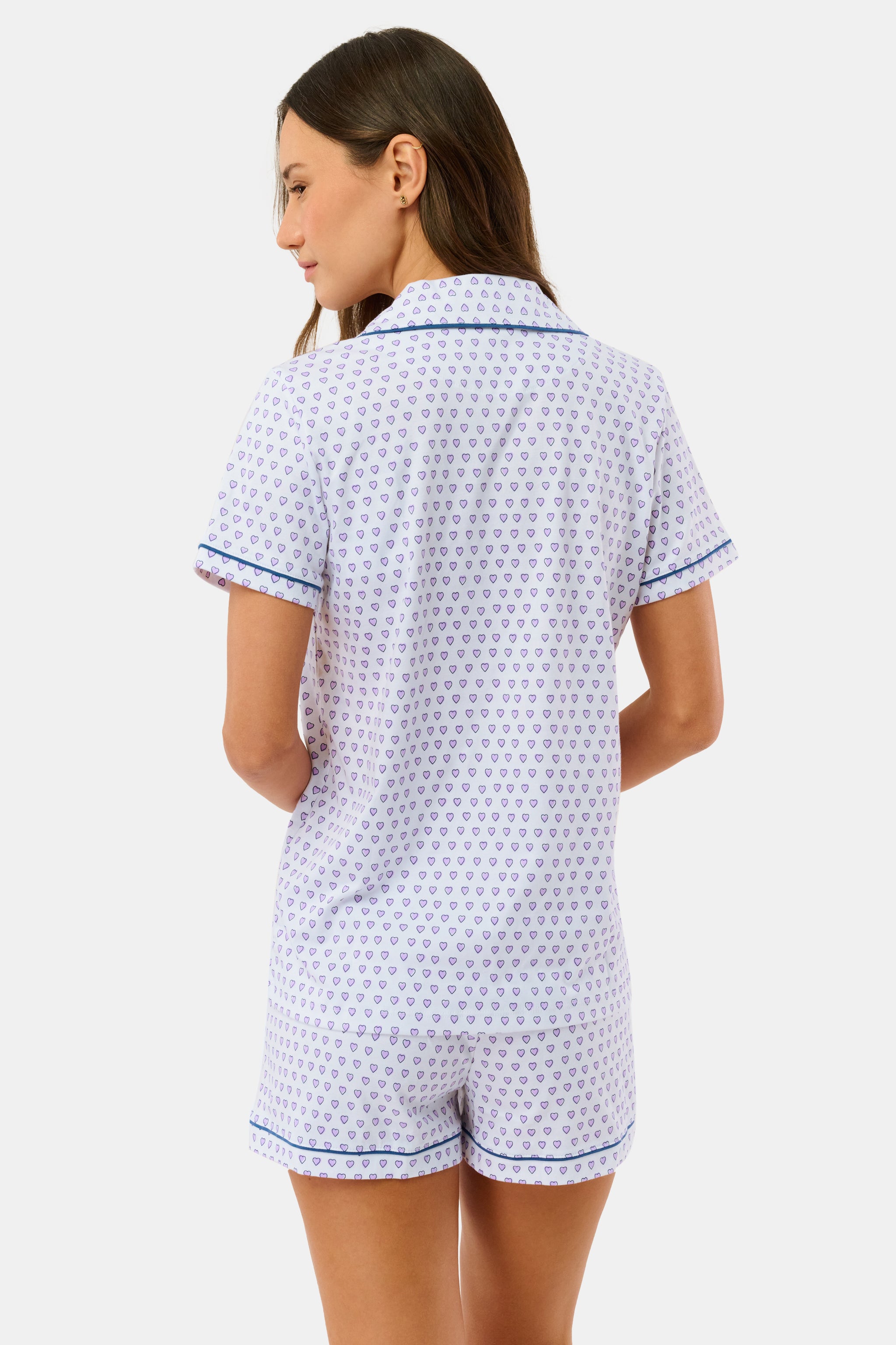Hearts Polo Pajamas
