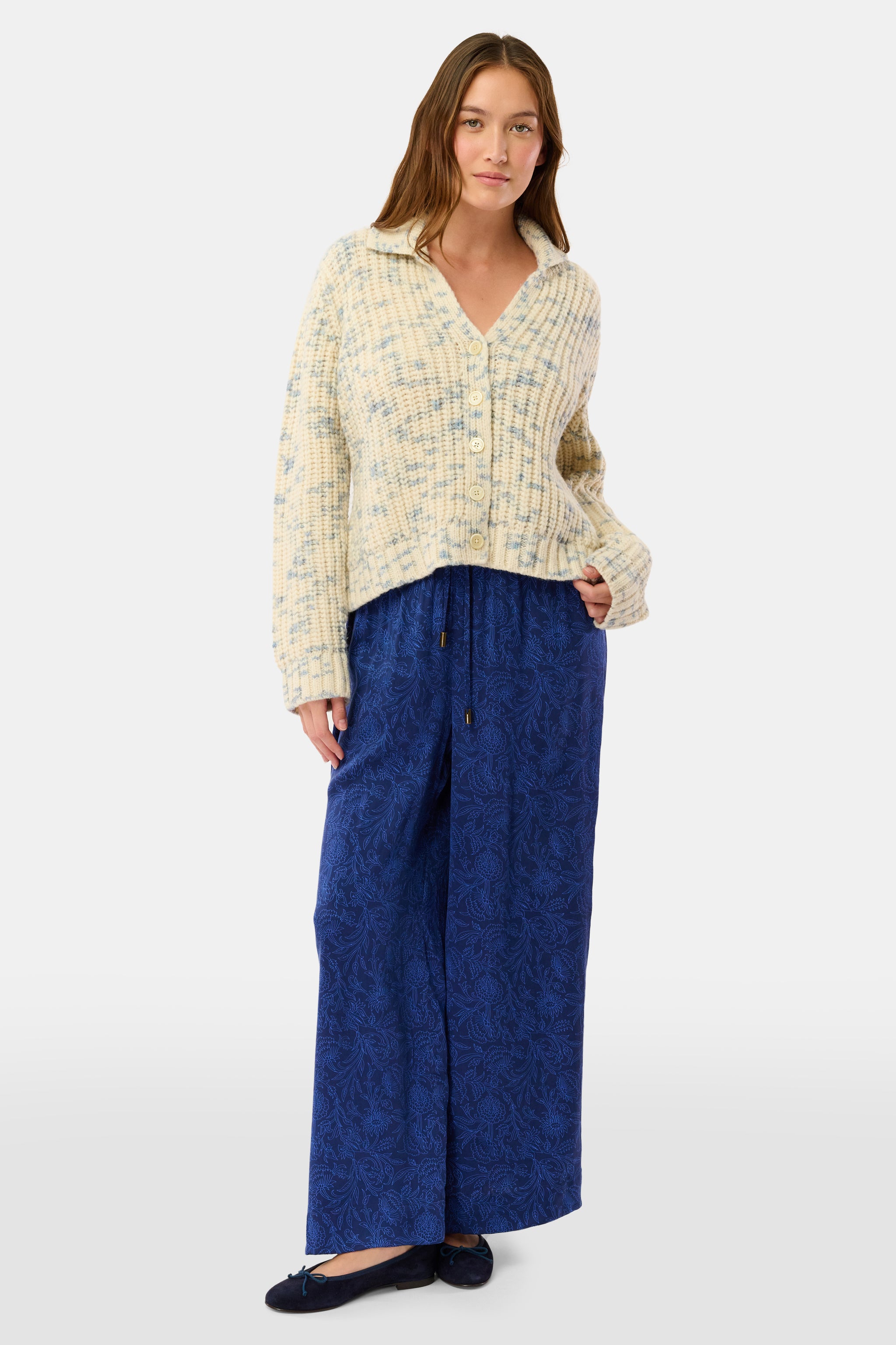 Space Dye Dhalia Cardigan