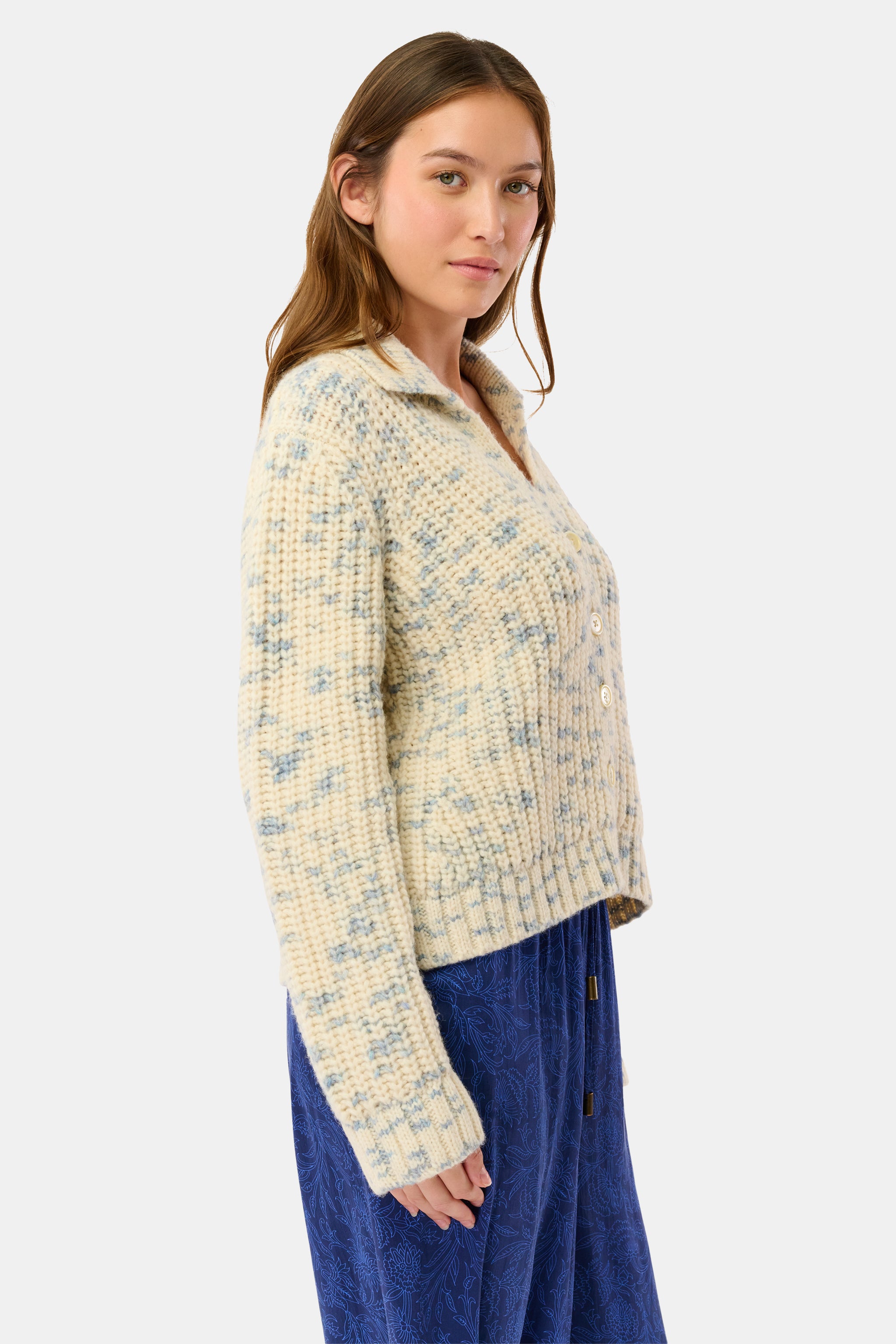 Space Dye Dhalia Cardigan