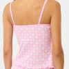 Gingham Hearts Mulberry Cami