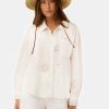 Sunny Days Eyelet Girlfriend Shirt