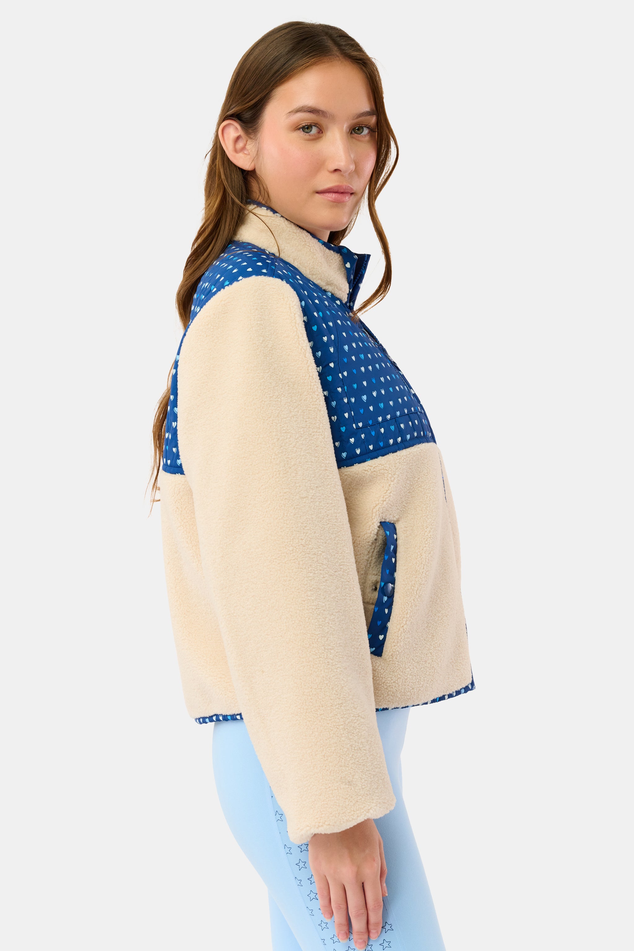 Pop Hearts Marina Fleece Jacket