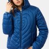 Ski Toile Reversible Puffer Jacket