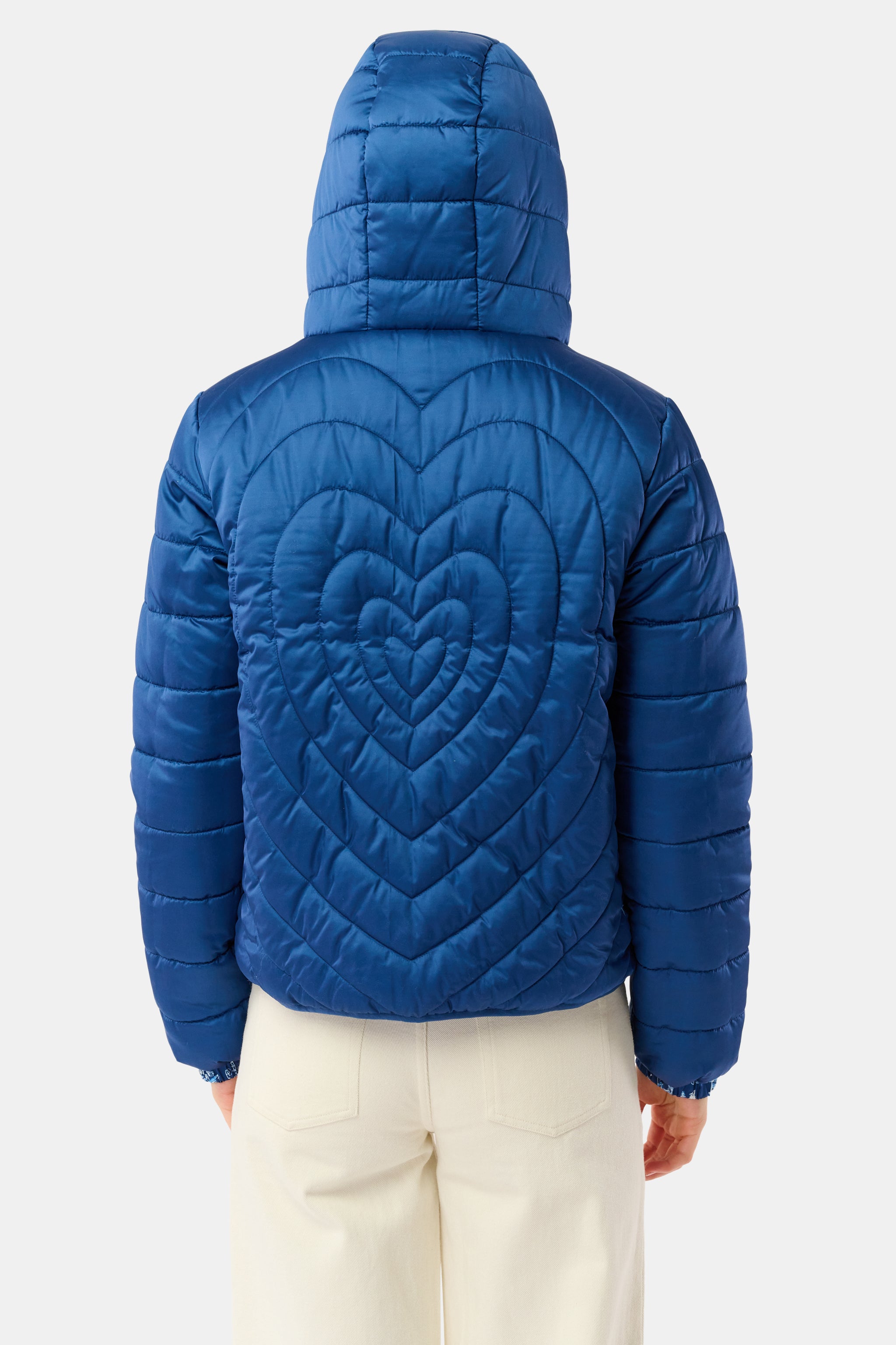 Ski Toile Reversible Puffer Jacket