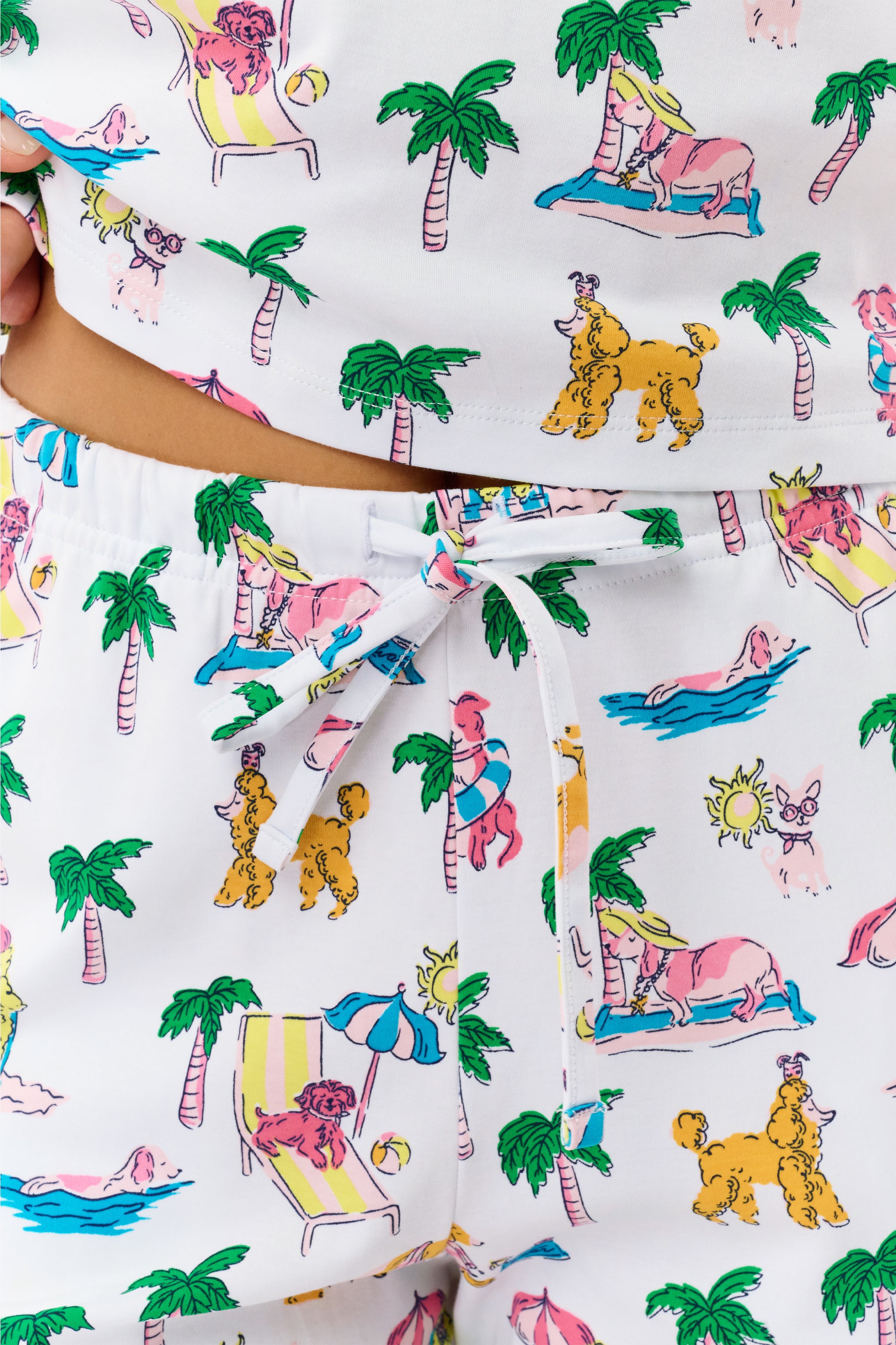 Poolside Pups Joanie Pajamas