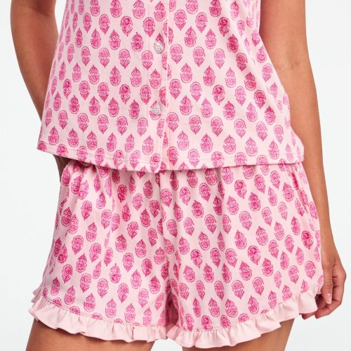 Daisy Paisley Wyatt Polo Pajamas