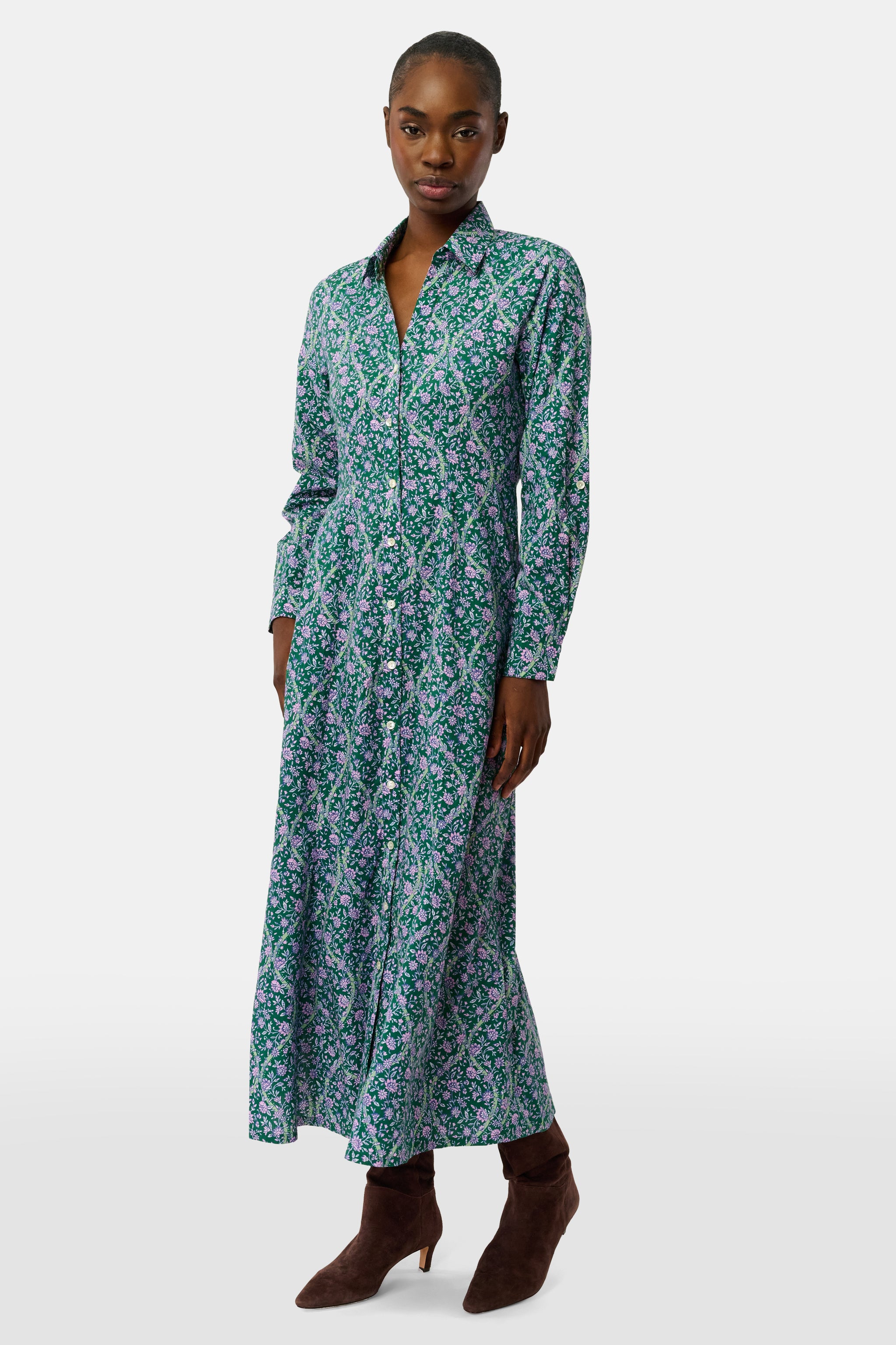 Suzie Floral Ribbon Darla Dress