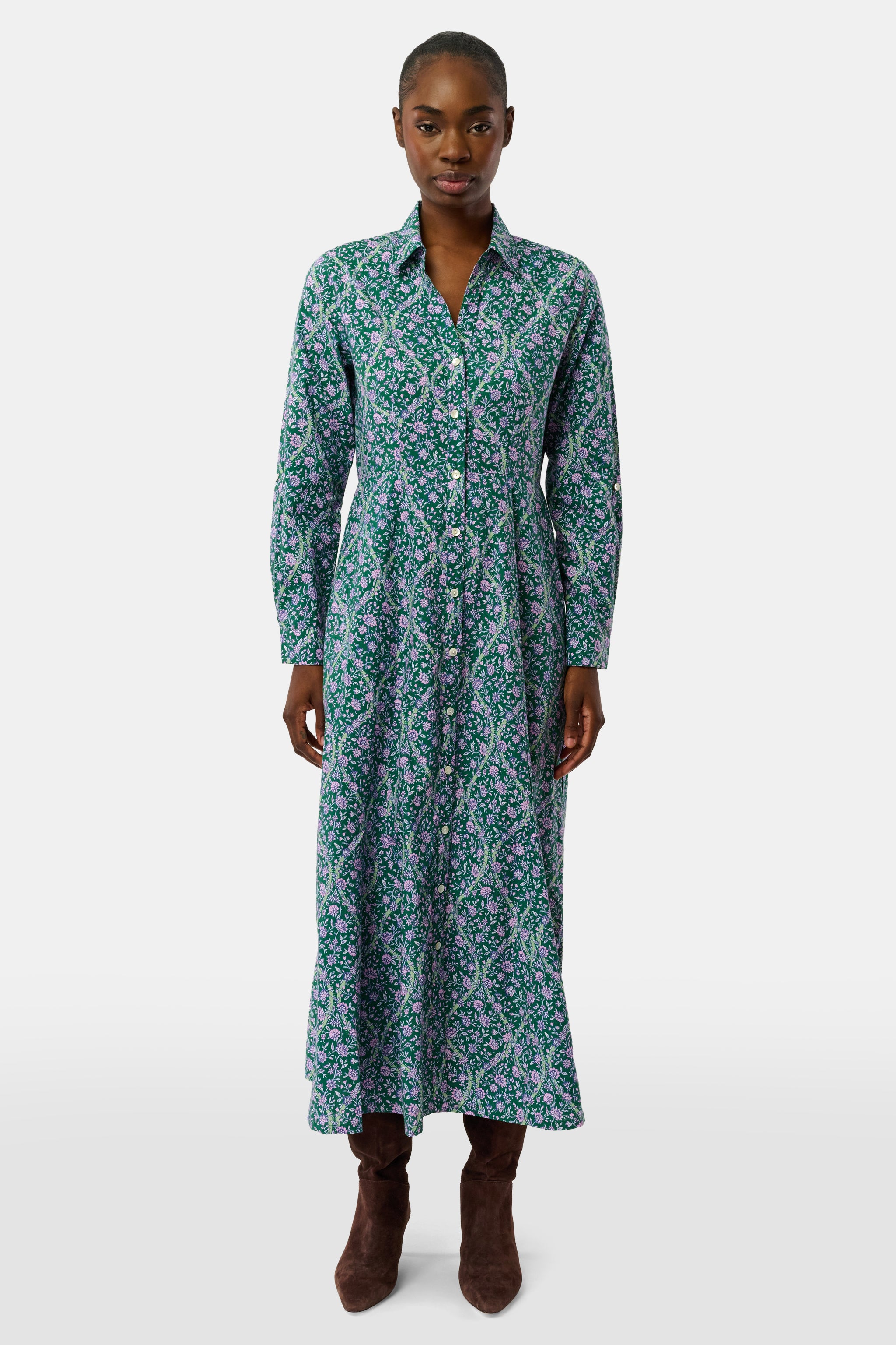 Suzie Floral Ribbon Darla Dress