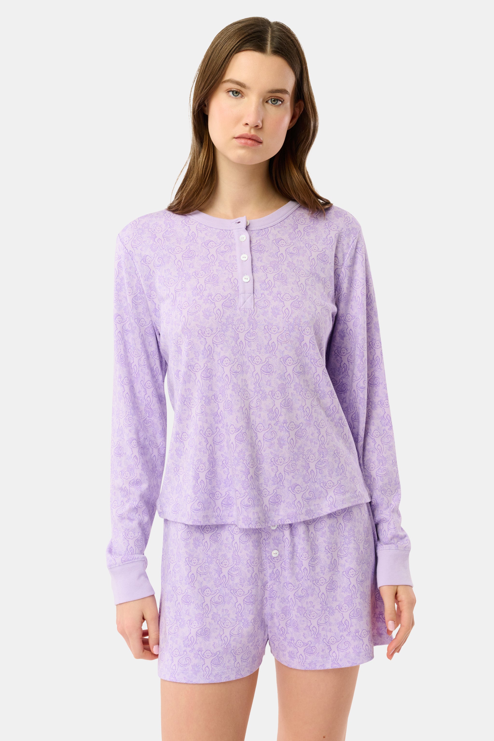 Monkey Floral Ashley Top