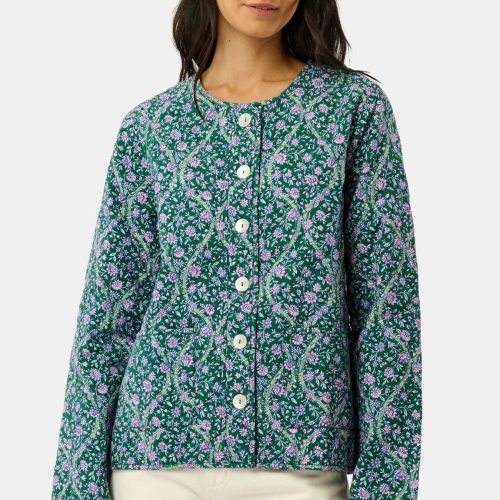 Suzie Floral Ribbon Sadie Jacket