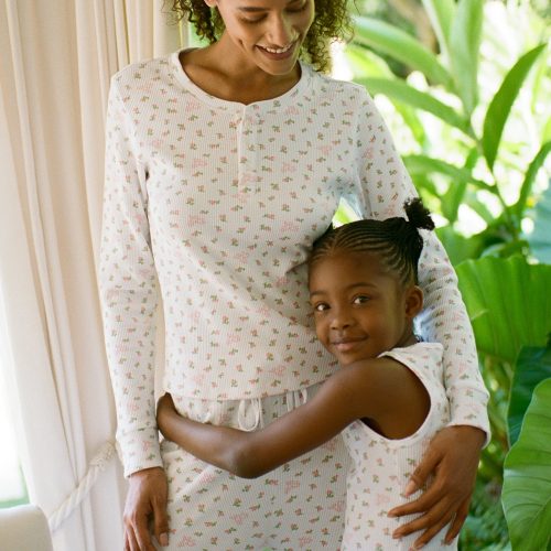 Mini Monkey Blossom Rosemary Top