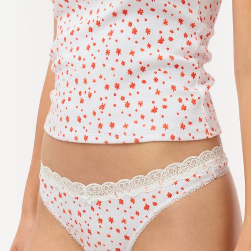Étoiles Pointelle Banks Thong