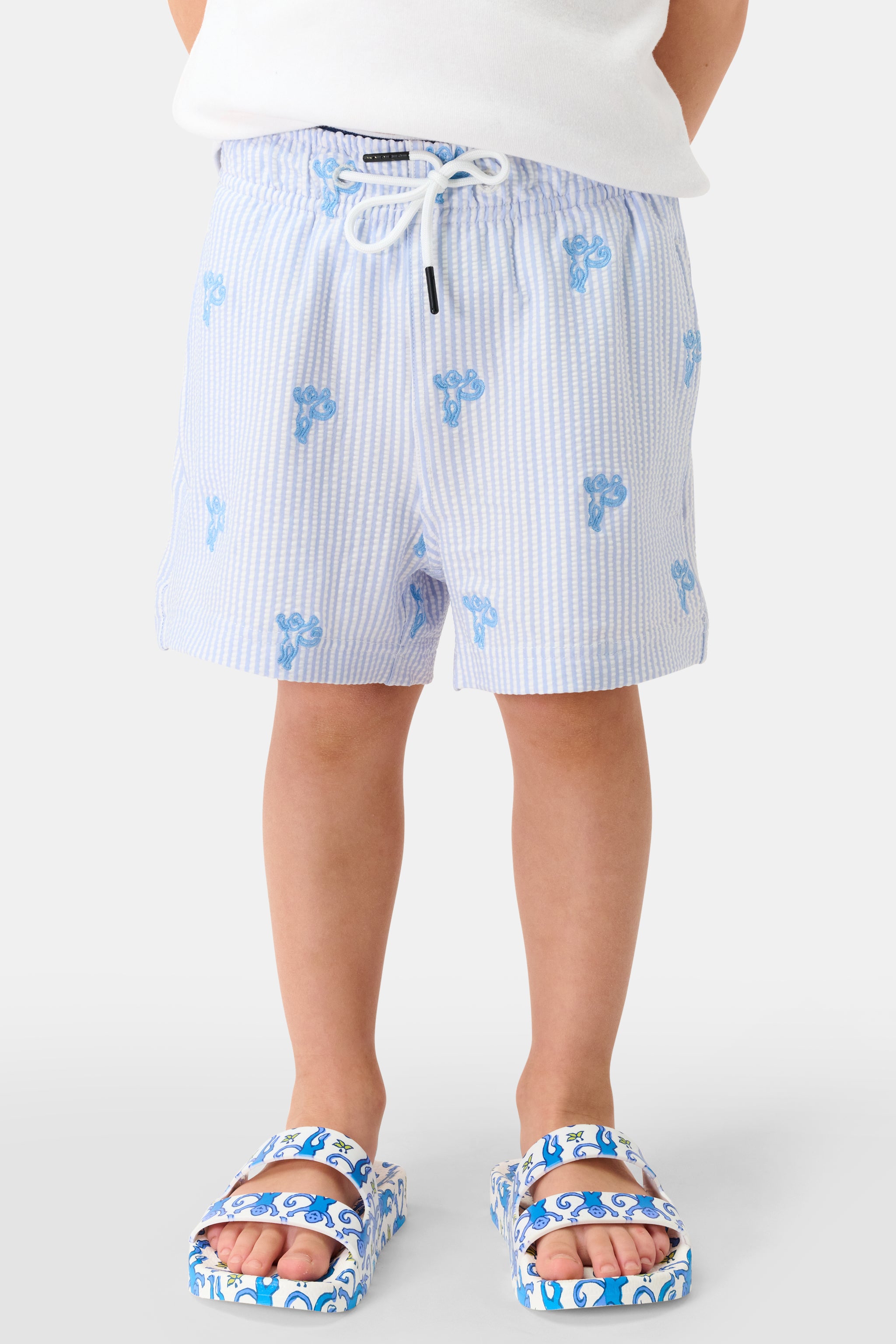 Boys Mini Monkey Swim Trunk