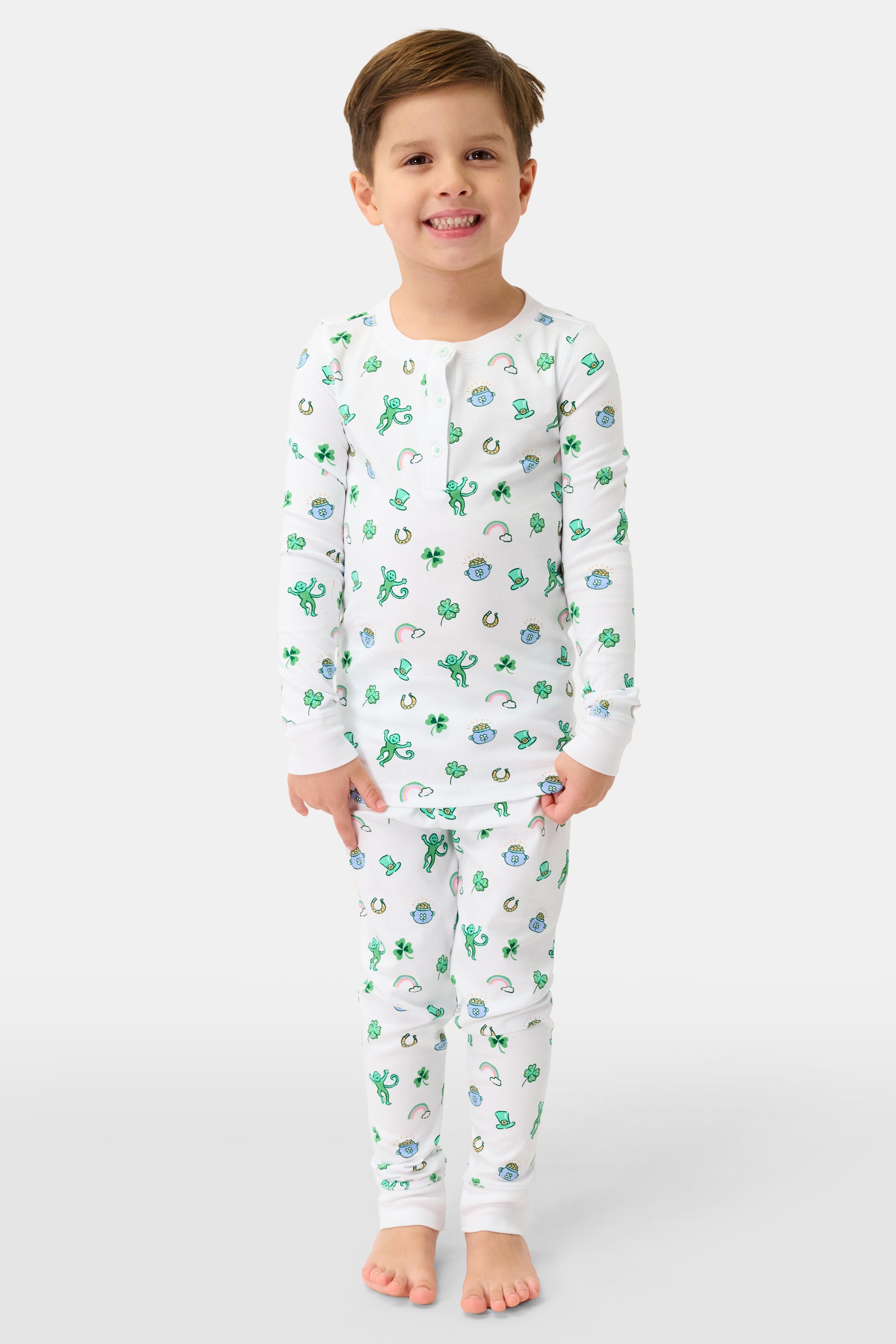 Kids Luck O' The Monkey Pajamas
