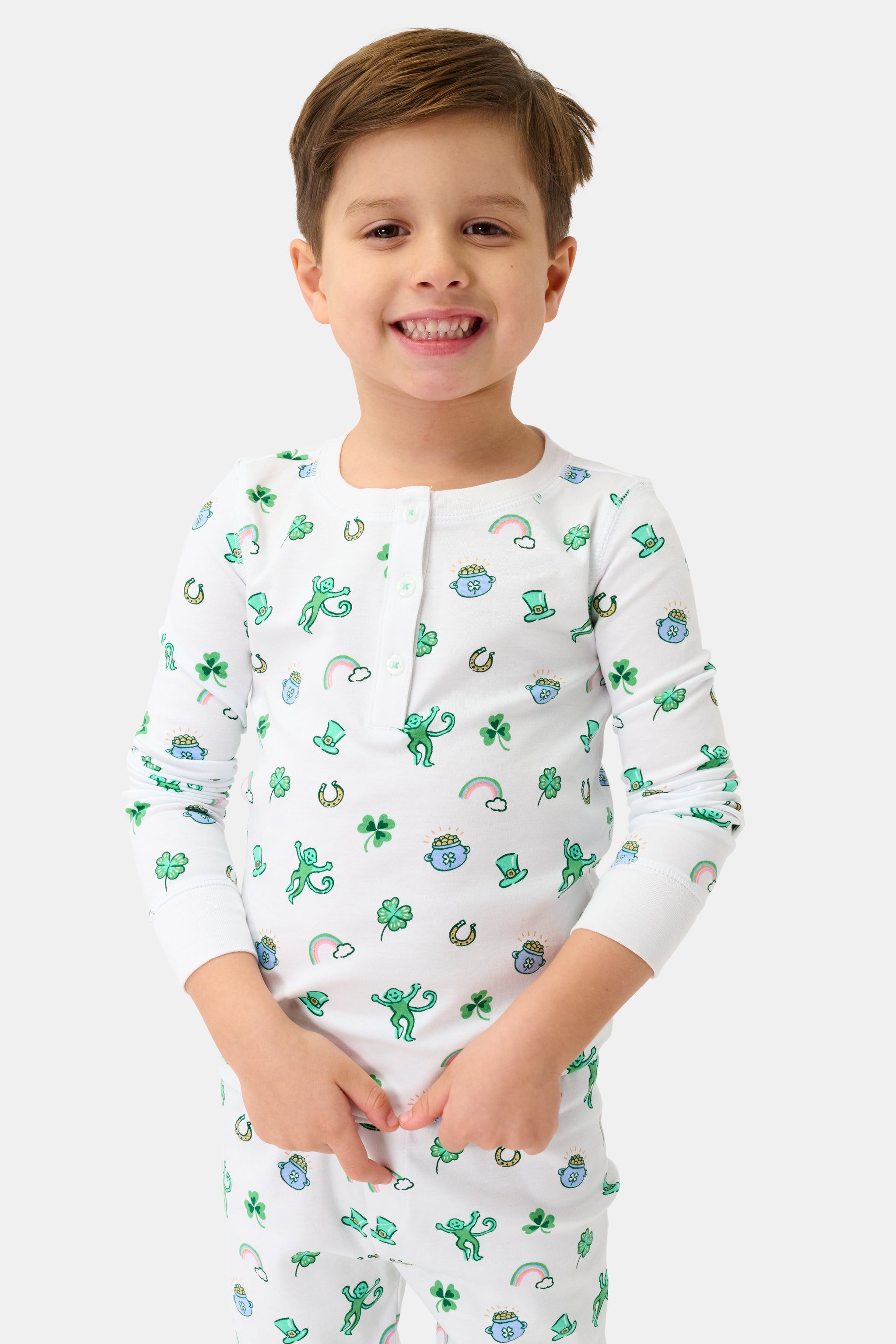Kids Luck O' The Monkey Pajamas