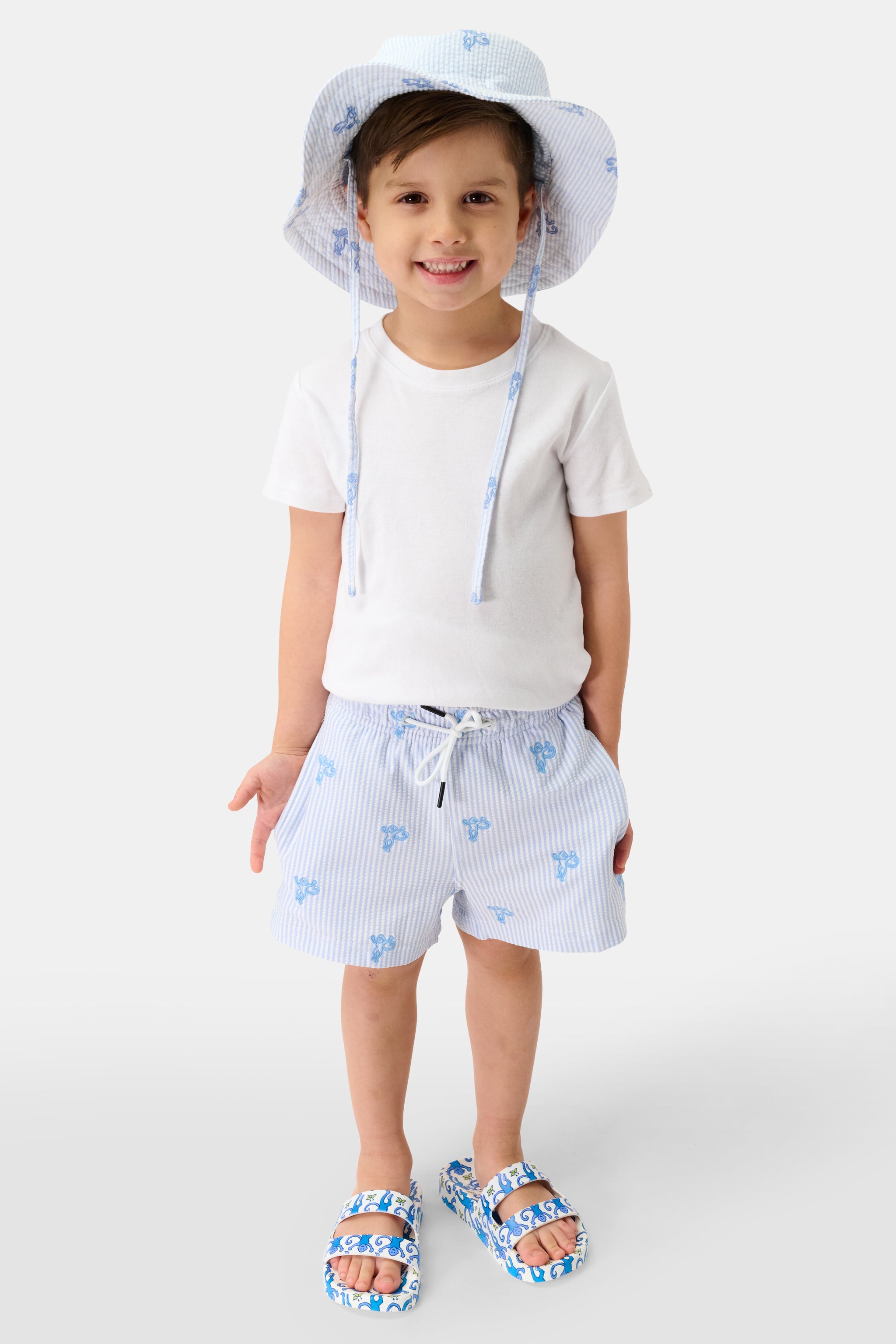 Kids Mini Monkey Bucket Hat