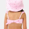 Kids Mini Hearts Bucket Hat