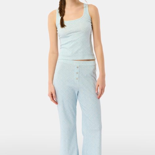 Jemina Hearts Pointelle Astor Tank